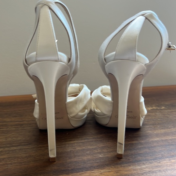 JIMMY CHOO BRIDAL ROSIE 120 sz 37 - Picture 4 of 9